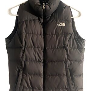 The North Face Women's Dark Gray Puffer Vest